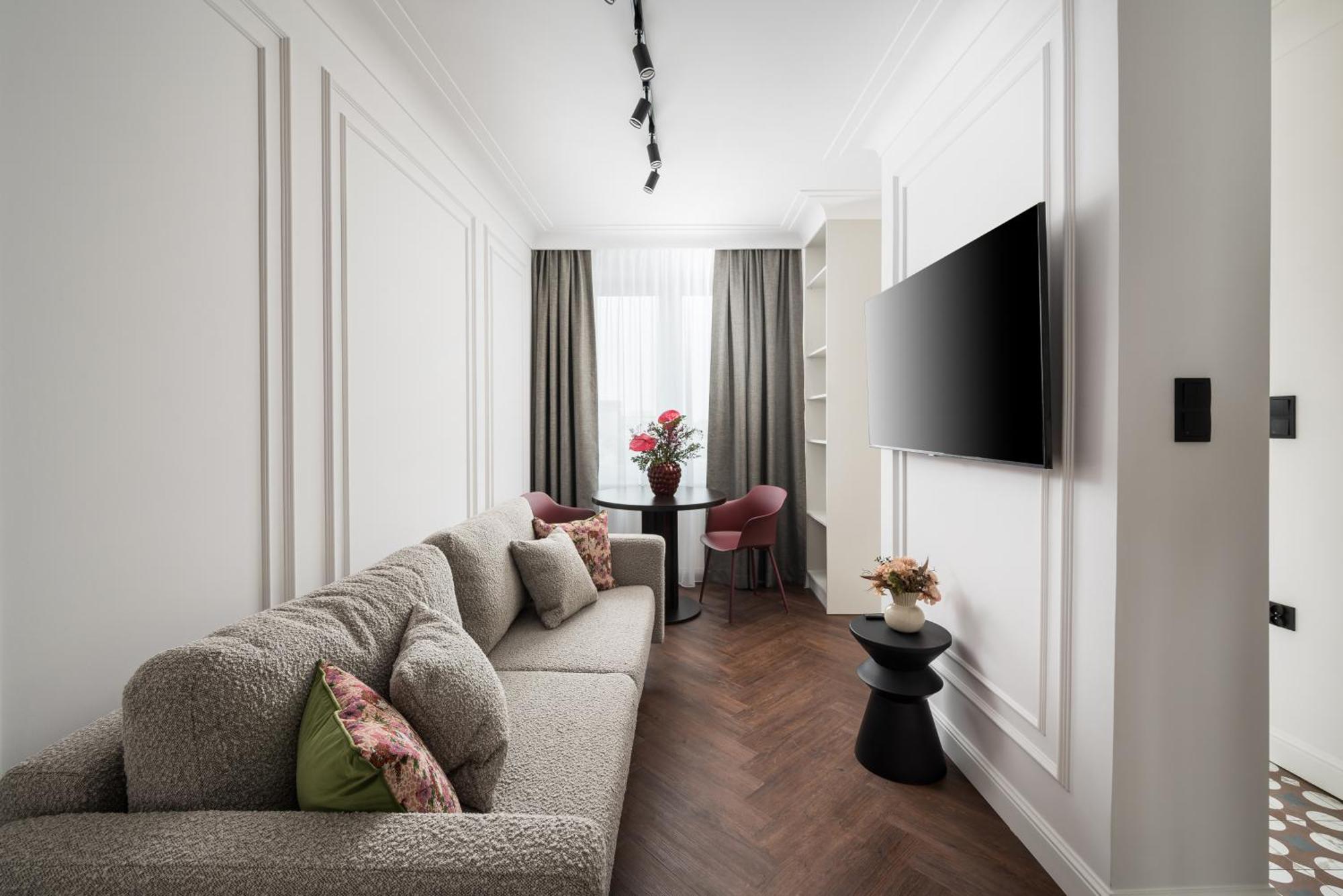City Centre Deluxe Apartment Varsovie Extérieur photo