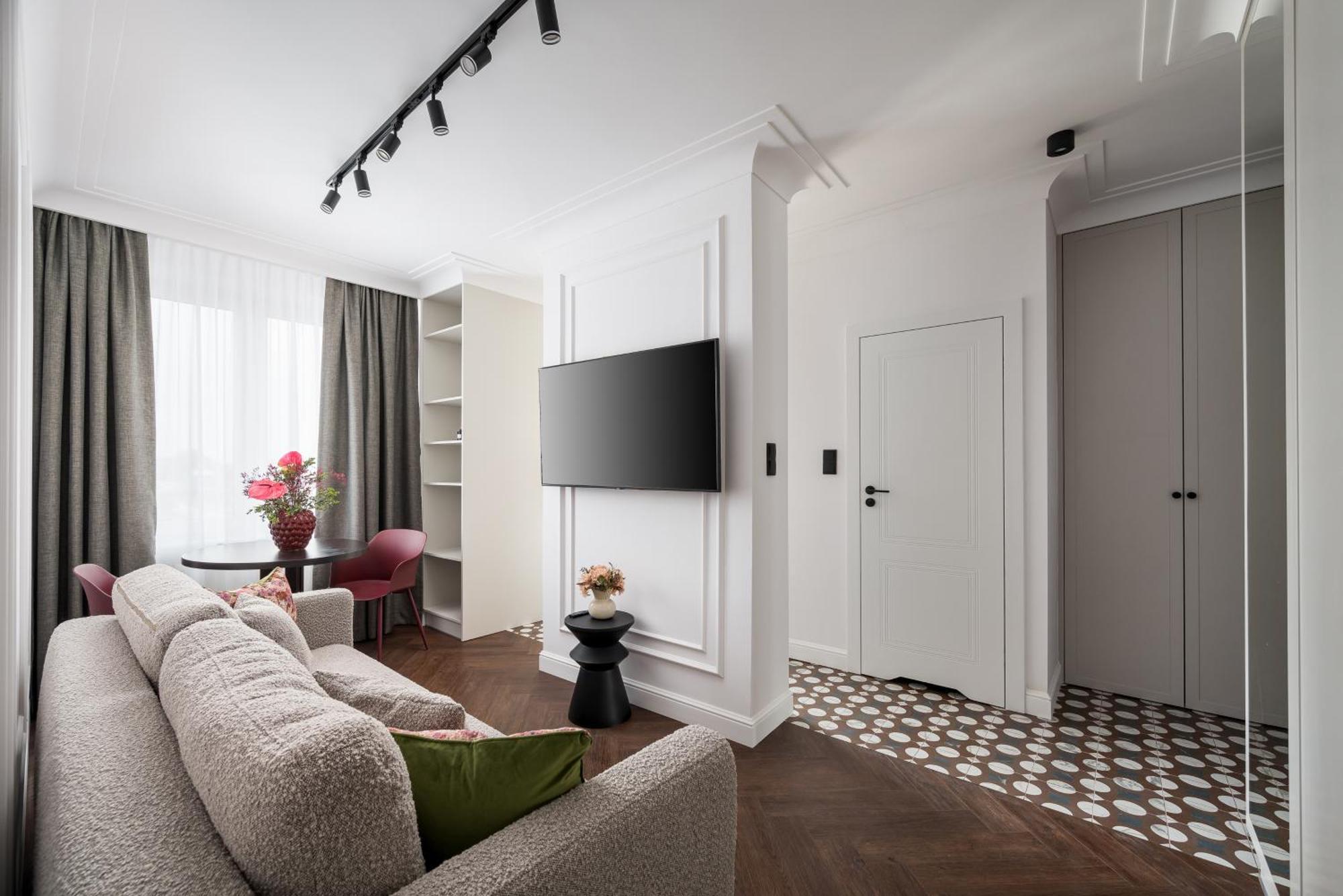 City Centre Deluxe Apartment Varsovie Extérieur photo