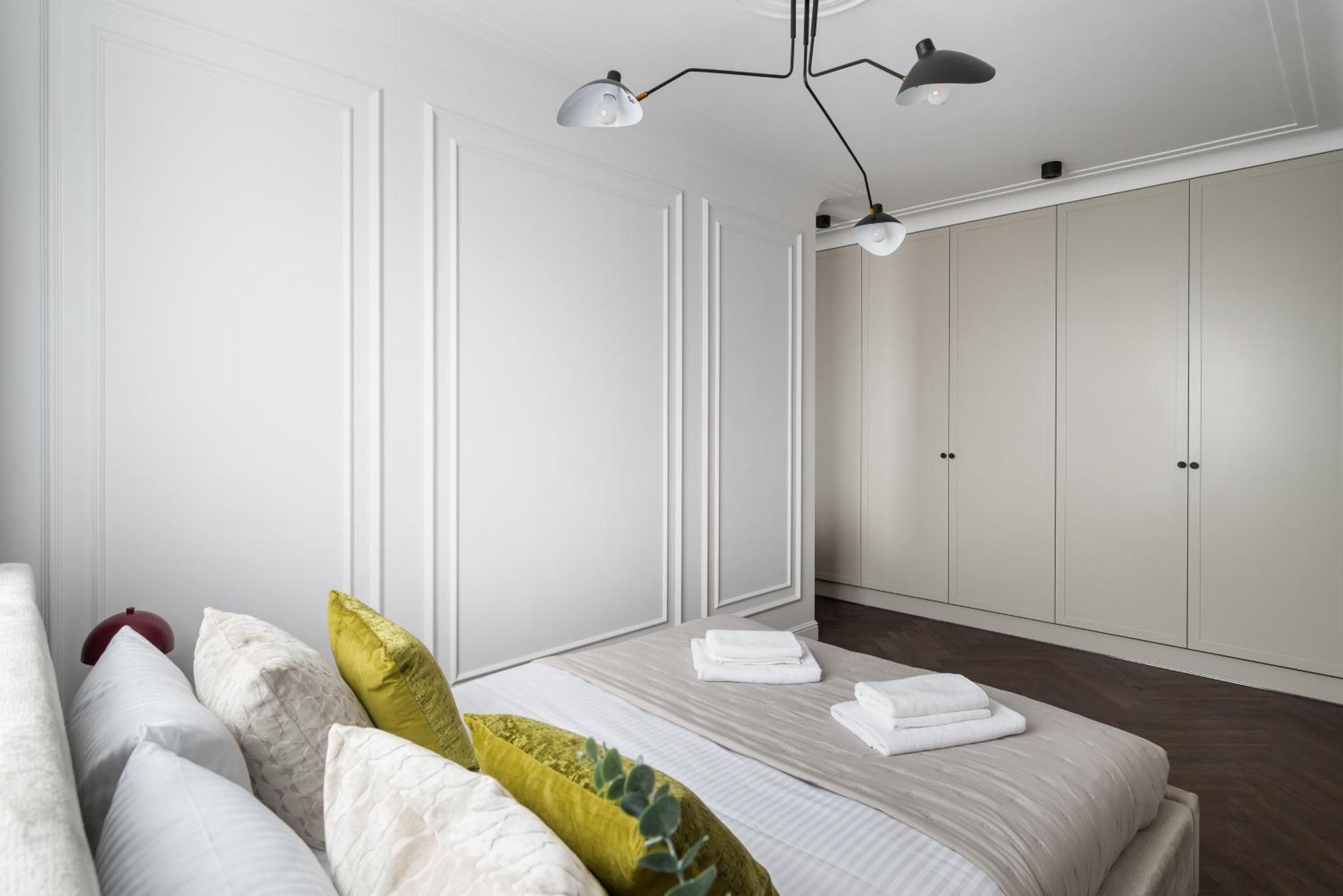 City Centre Deluxe Apartment Varsovie Extérieur photo