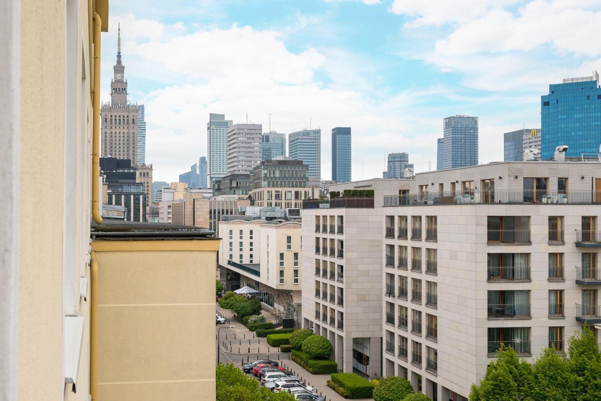 City Centre Deluxe Apartment Varsovie Extérieur photo
